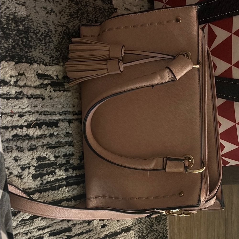 Elegant light pink Women's Handbag